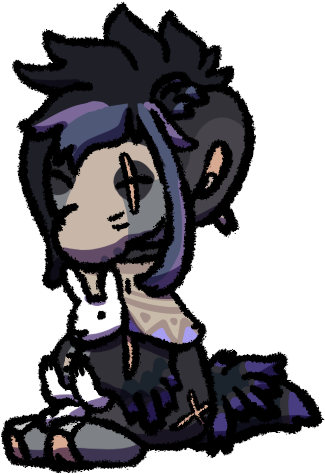 Bagbean Gift- Not So Big Or Bad Wolf By Minidragonfly - Cartoon (350x480)