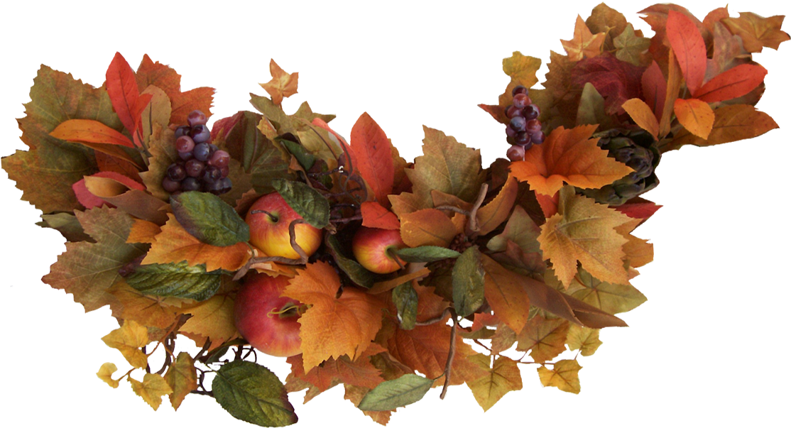 Digital Scrapbooking Thanksgiving Leaf Clip Art - Autumn (1200x1200)