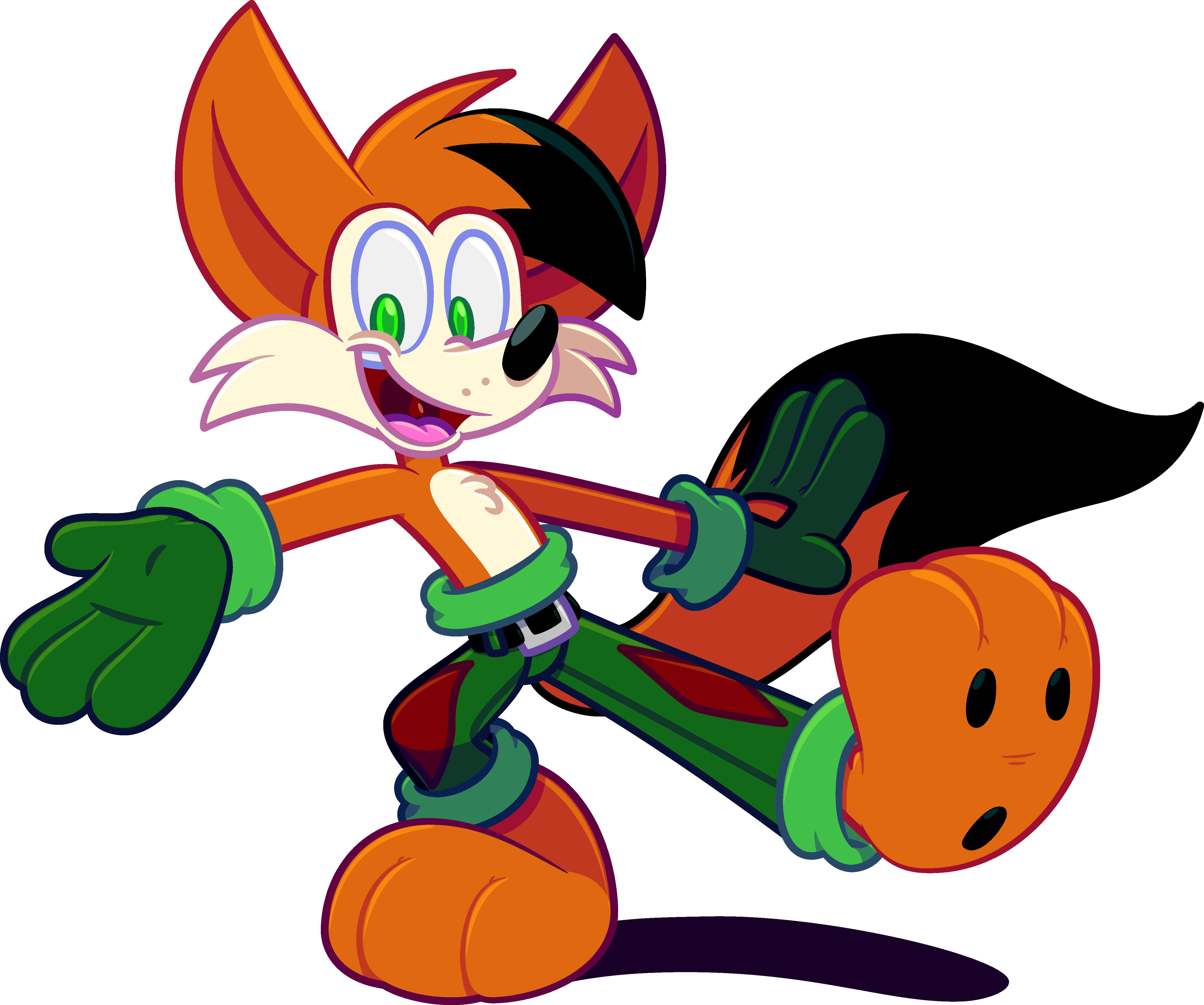 [gft]foxy Entrance - Cartoon (4800x4006)