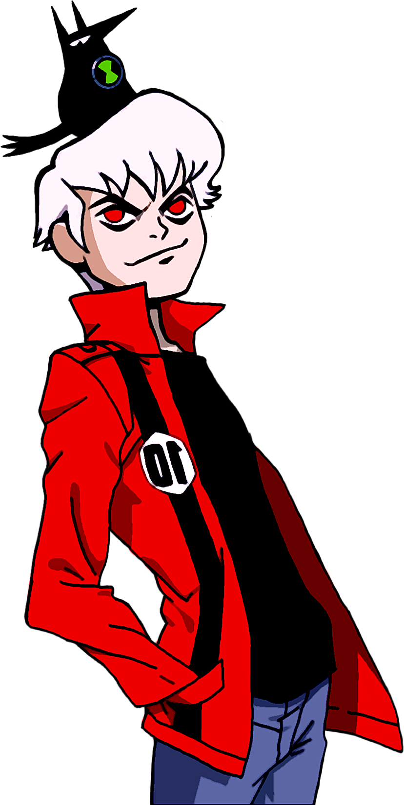 Albedo And Wolf - Ben 10: Omniverse (1008x1656)