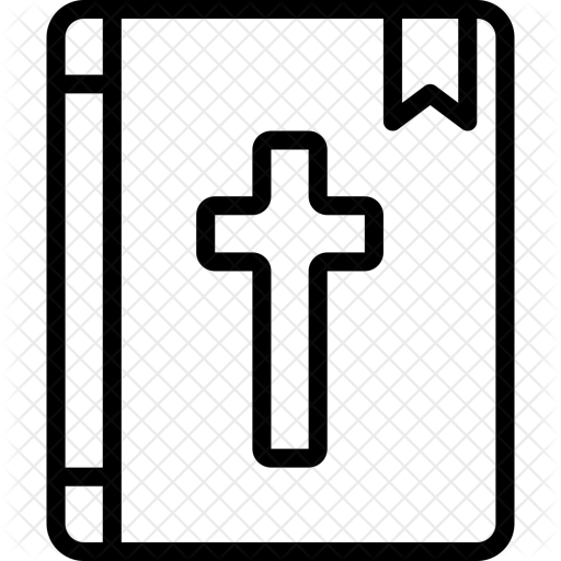 Bible Icon - Vector Graphics (512x512)