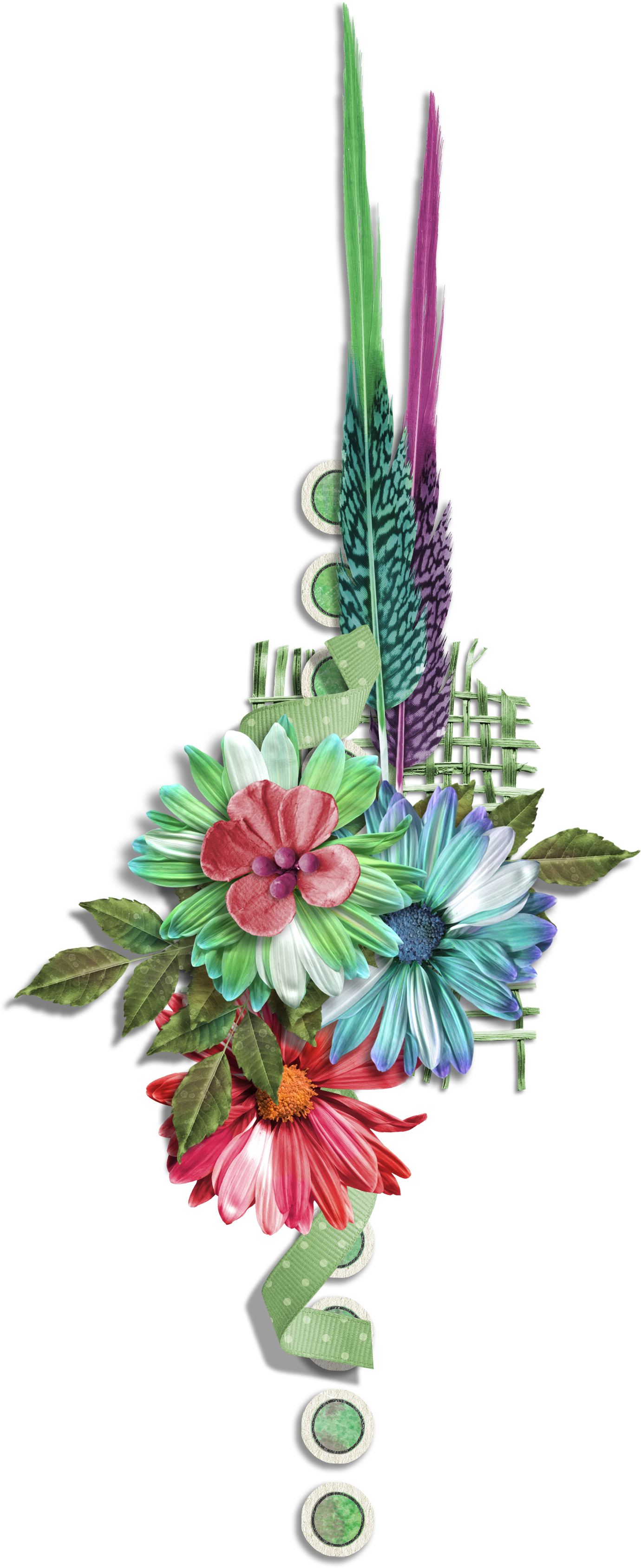 B *✿*kimeric Creation Png - Digital Scrapbooking (1380x3375)