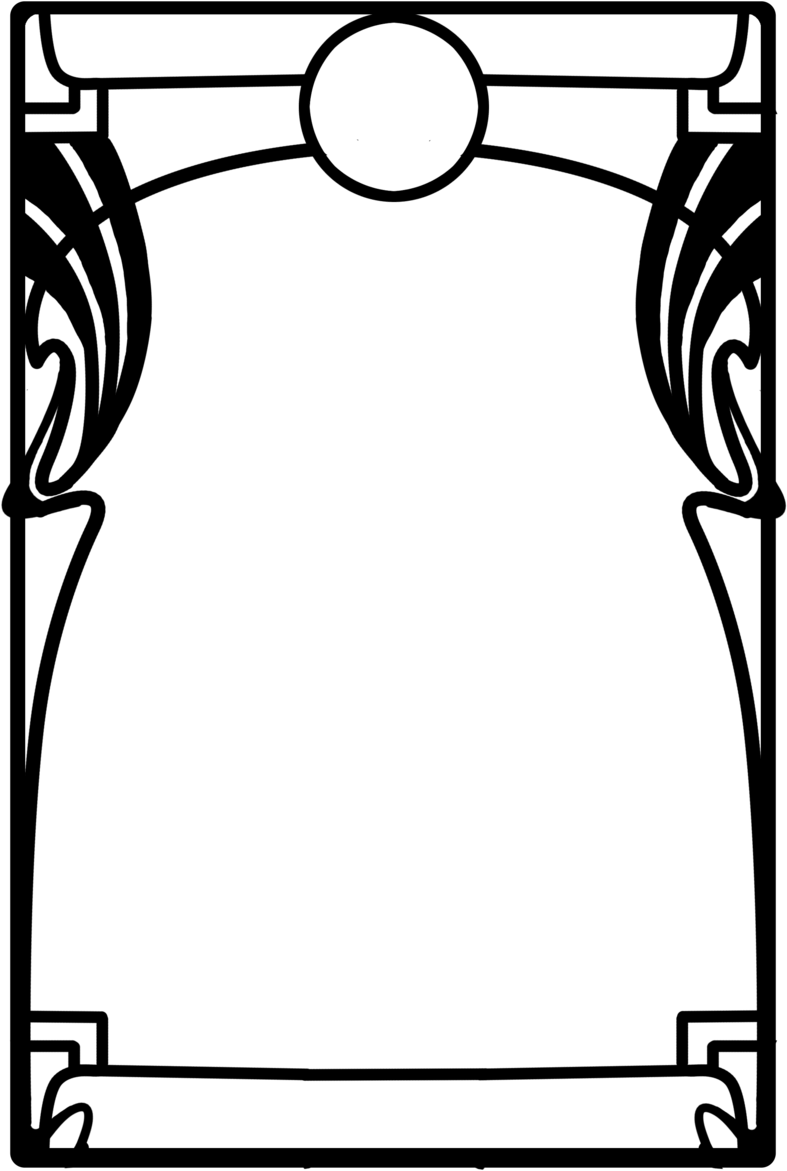 Art Deco Png Frame (900x1273)