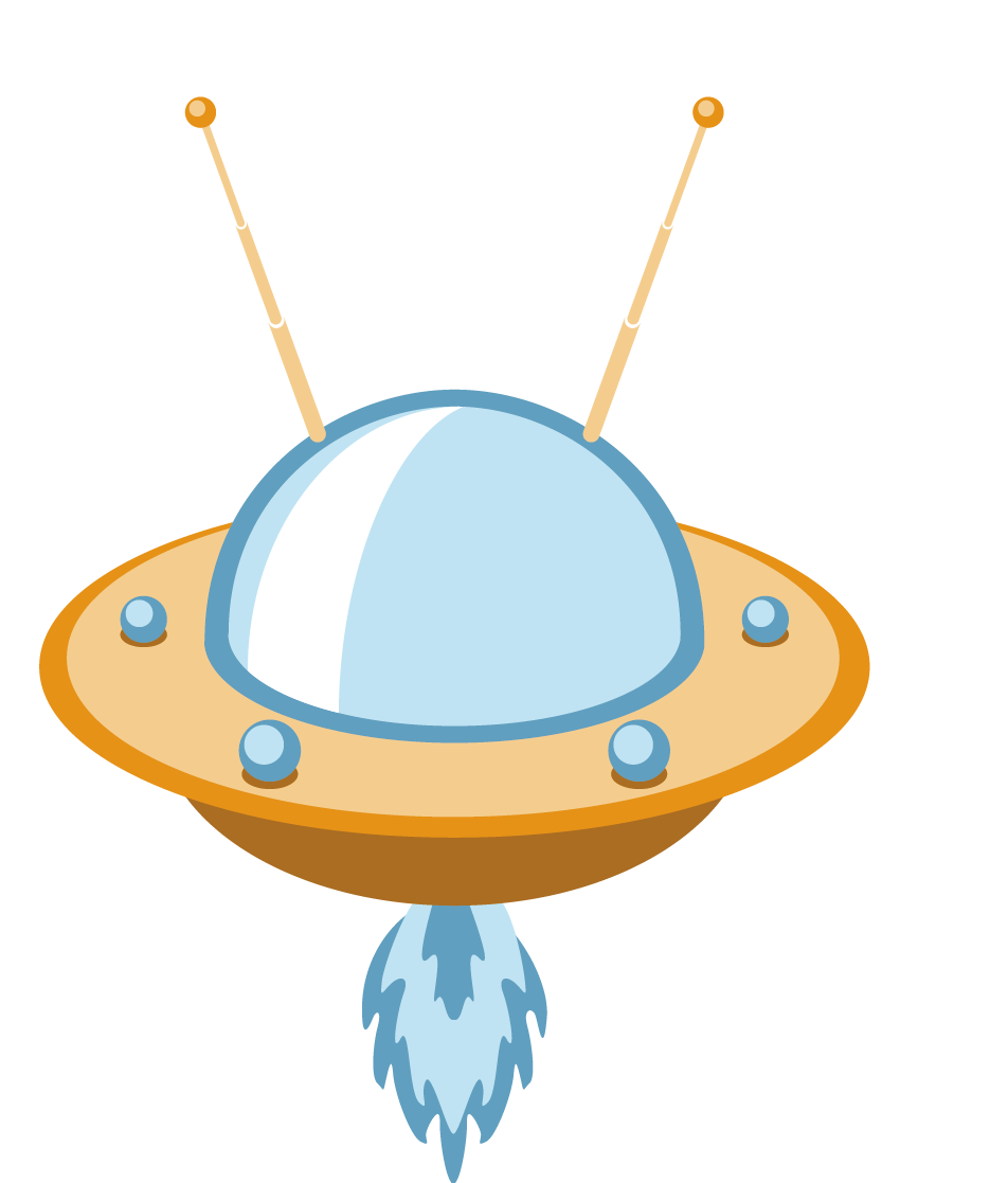 Spacecraft Drawing Cartoon Clip Art - Cartoon Spaceship Png (952x1117)