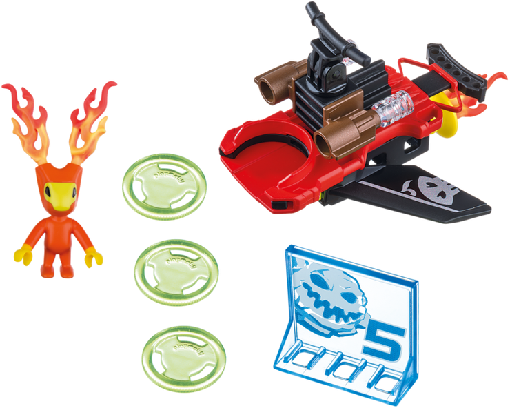 Playmobil - Playmobil 6834 Action Sparky Figure With Disc Shooter (940x658)