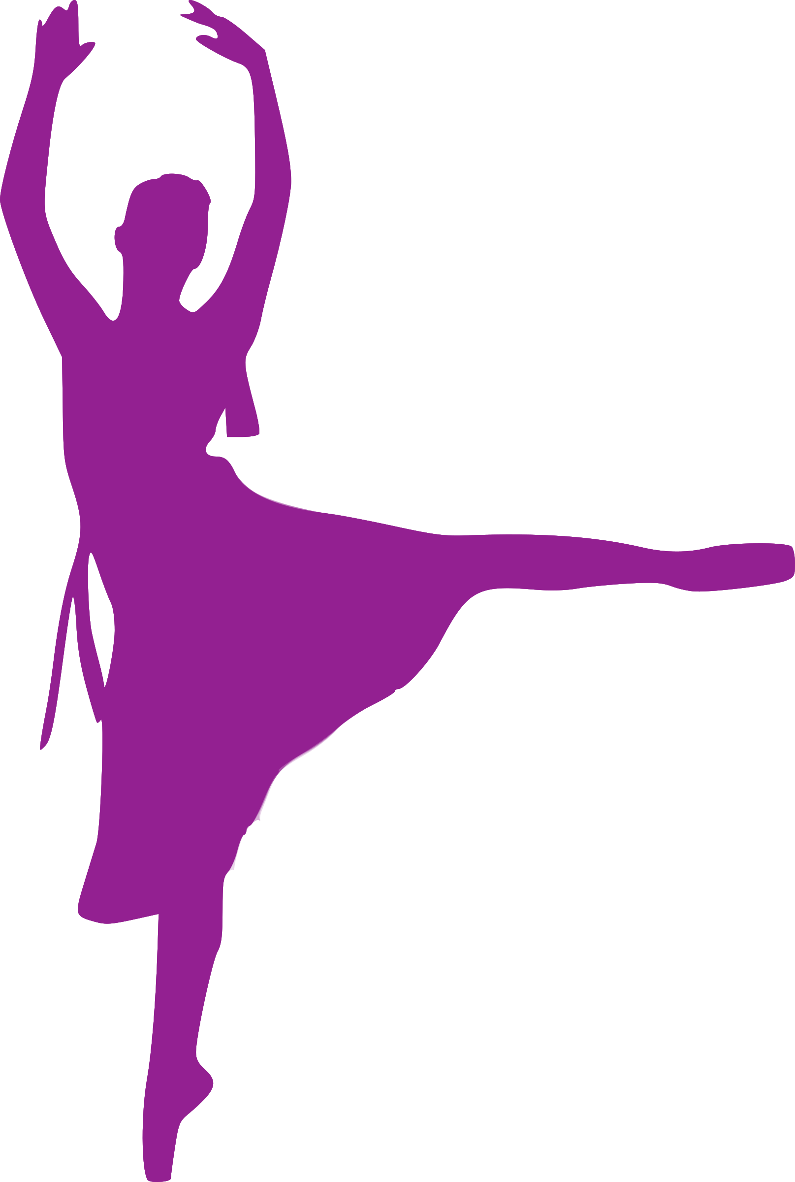 Silhouette Danse 58 - Portable Network Graphics (1615x2400)