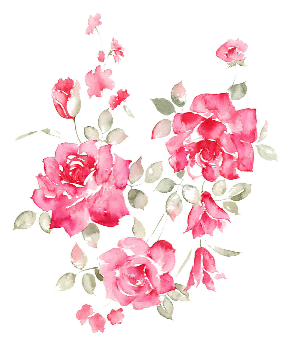 Garden Roses Flower Clip Art - Valentine's Day (999x1231)
