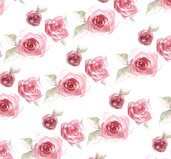 Paper Rose Flower Pattern - Rose Print (564x524)