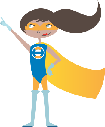 Girl-hero - Hero (349x423)