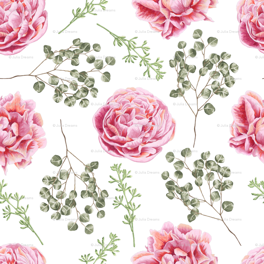 Elegant Pink Peony Flowers Closeup Shower Curtain (900x900)