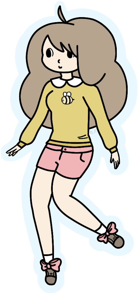 Ella Does Art - Cartoon (1000x1000)