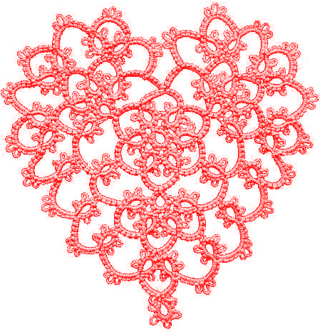 Sadie's Heart, Sadie's Heart2 Patterns ©2002 - Tatting (459x468)