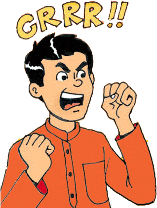 Lihatlah Baru Baru Ini, Kerana Marah Suami Hendak Kahwin - Muka Marah (328x447)