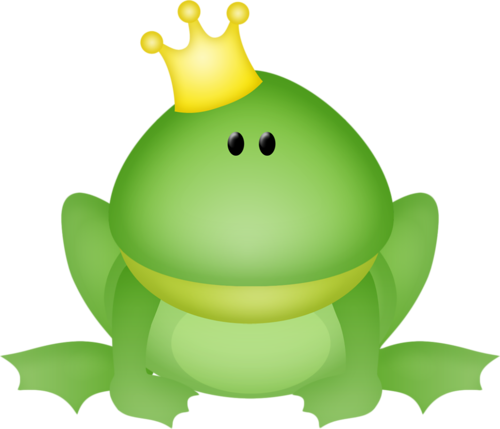 Frog / Prince - Clip Art (500x429)