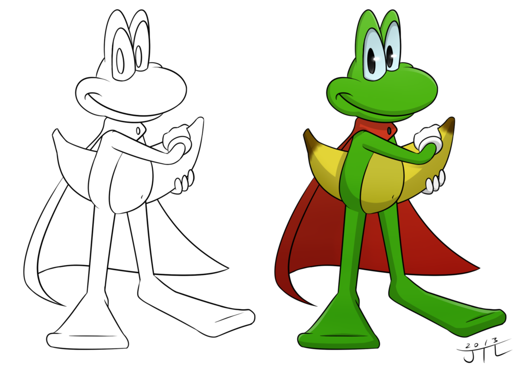 The Prince By Entermeun - Superfrog (1066x750)