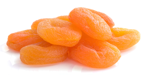 Dried Fruit Clipart Dri - Dried Apricots Png (500x250)