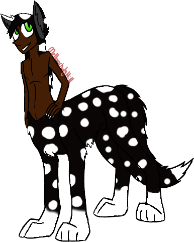 Reverse Dalmation Adopt Sold By Roseandherthorns - Cartoon (507x608)