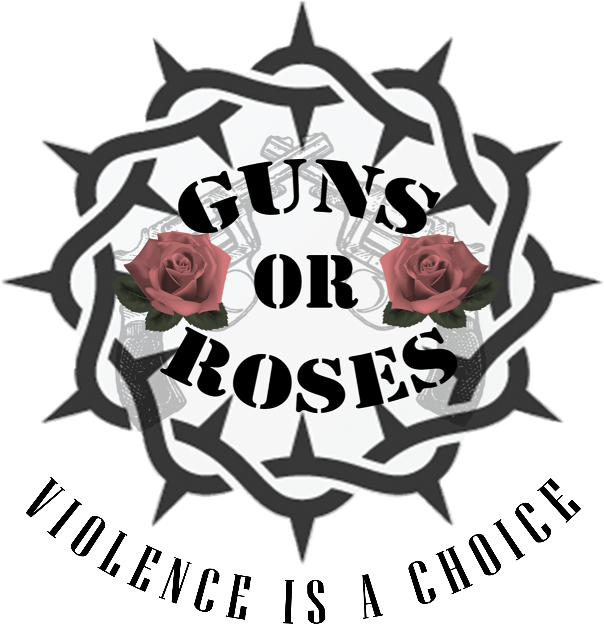Guns Or Roses - My True Valentine Jesus (3000x2400)