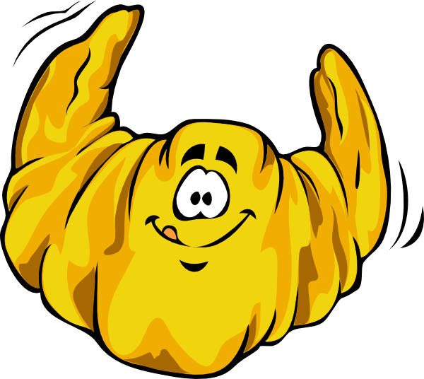 Croissant Clip Art (600x536)