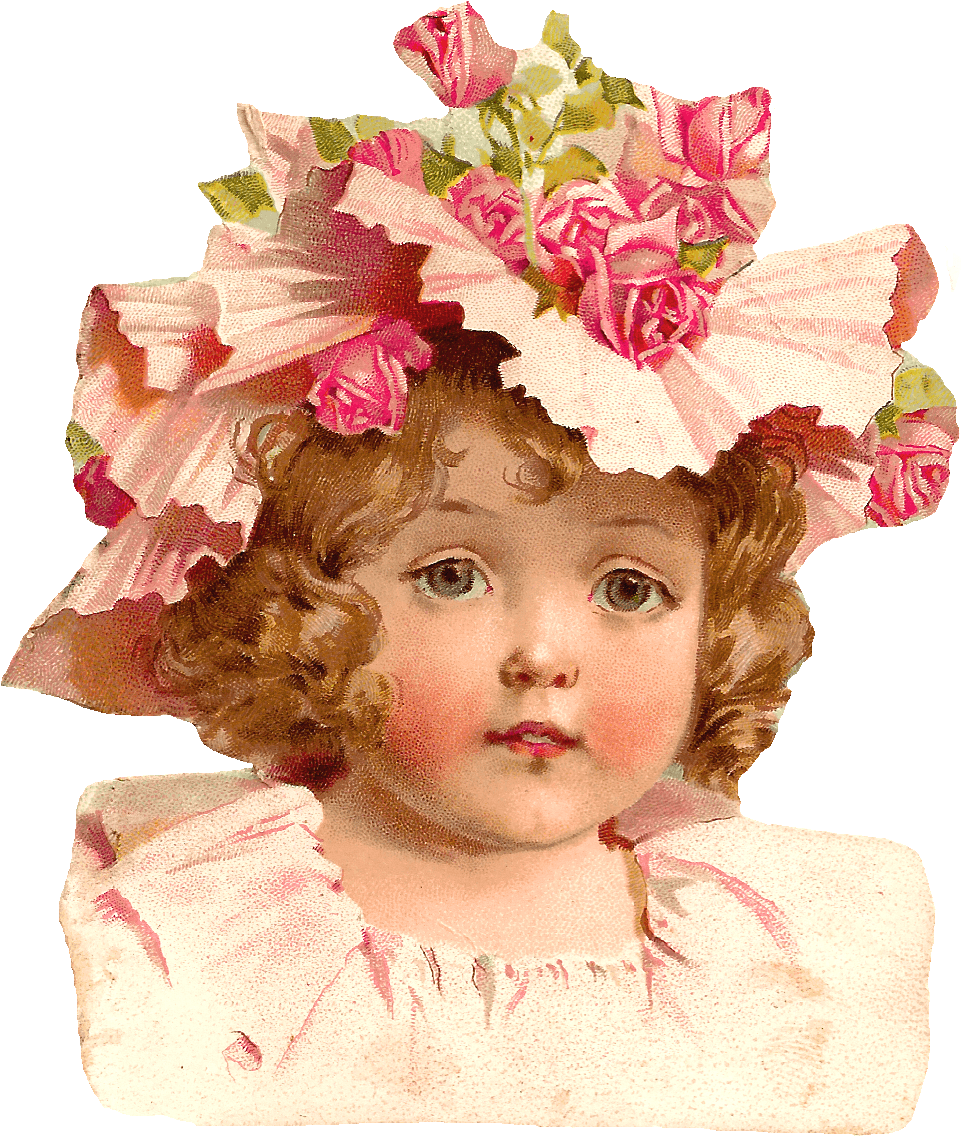 Vintage Girl Face Png - Skits Children Group 6 (1140x1308)