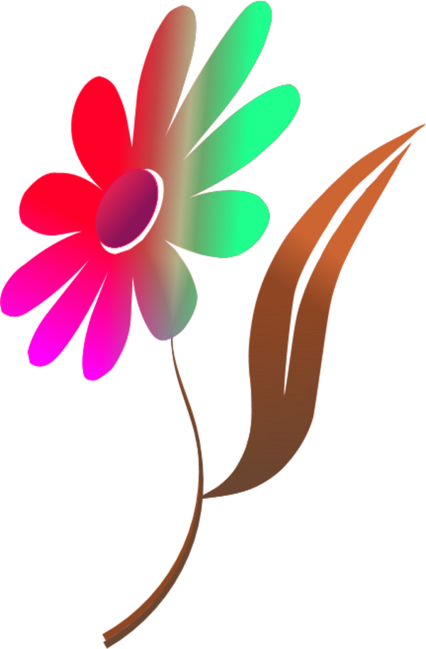 Flower Vector Clip Art - Clip Art (600x913)