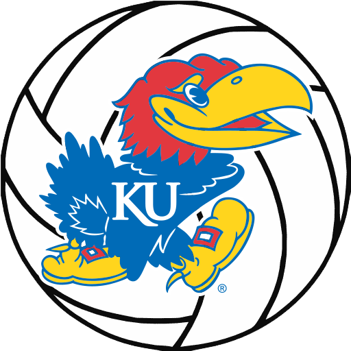 University Of Kansas Volleyball - University Of Kansas Logo (576x576)