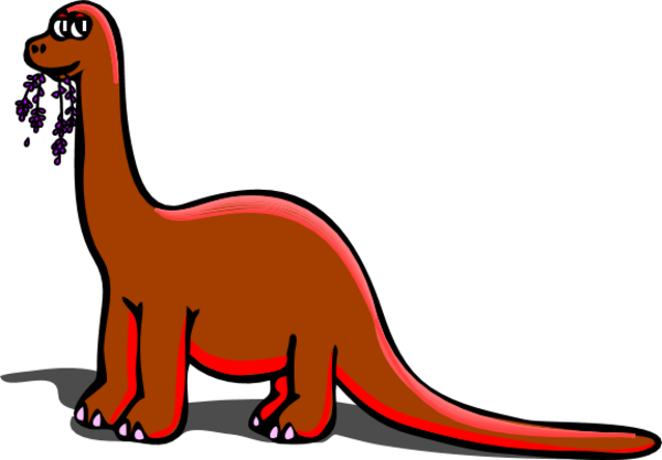 Dinosaur Mouth Clipart - Custom Cartoon Dinosaur Shower Curtain (600x417)