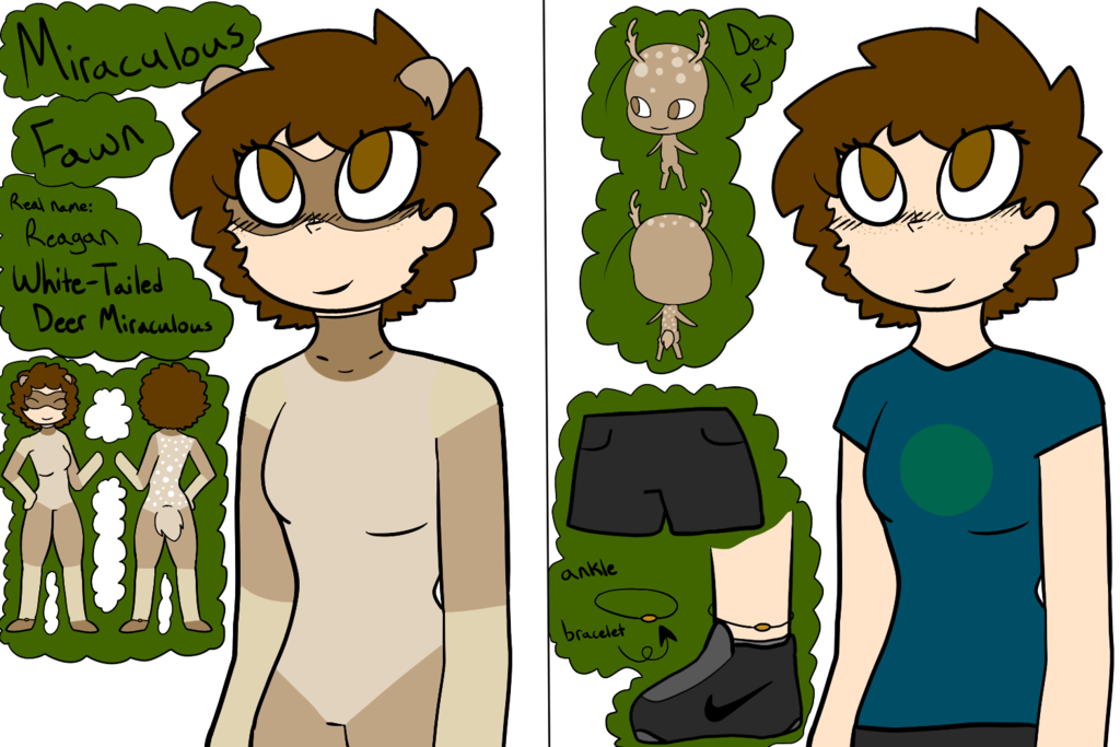 Miraculous Fawn Extra Info In Desc By Maplesyrupmonster - Cartoon (1024x683)