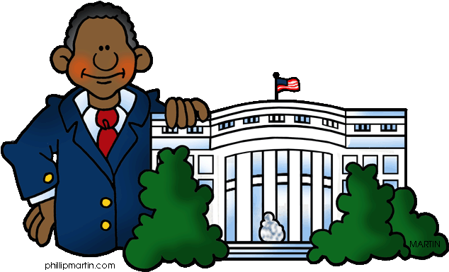 Government Clip Art Man - White House Clip Art (648x399)