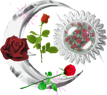 Roses Glitter Gifs - 20 Ans De Mariage Noce (400x400)