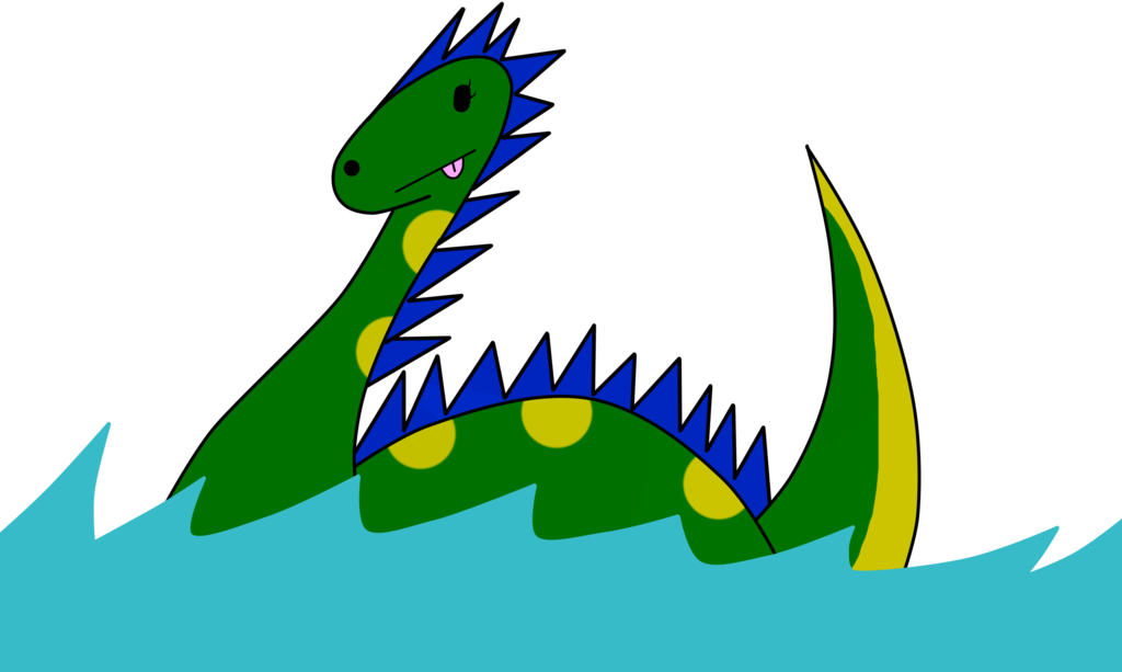 Derpy Loch Ness Monster By Kamizuki-miyu - Illustration (1024x613)