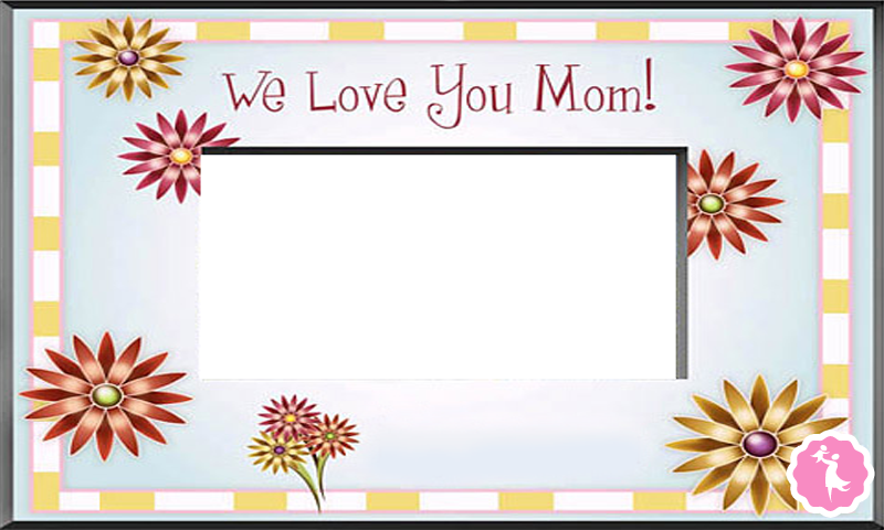 Mother`s Day Clipart Frame - Mother's Day (800x480)