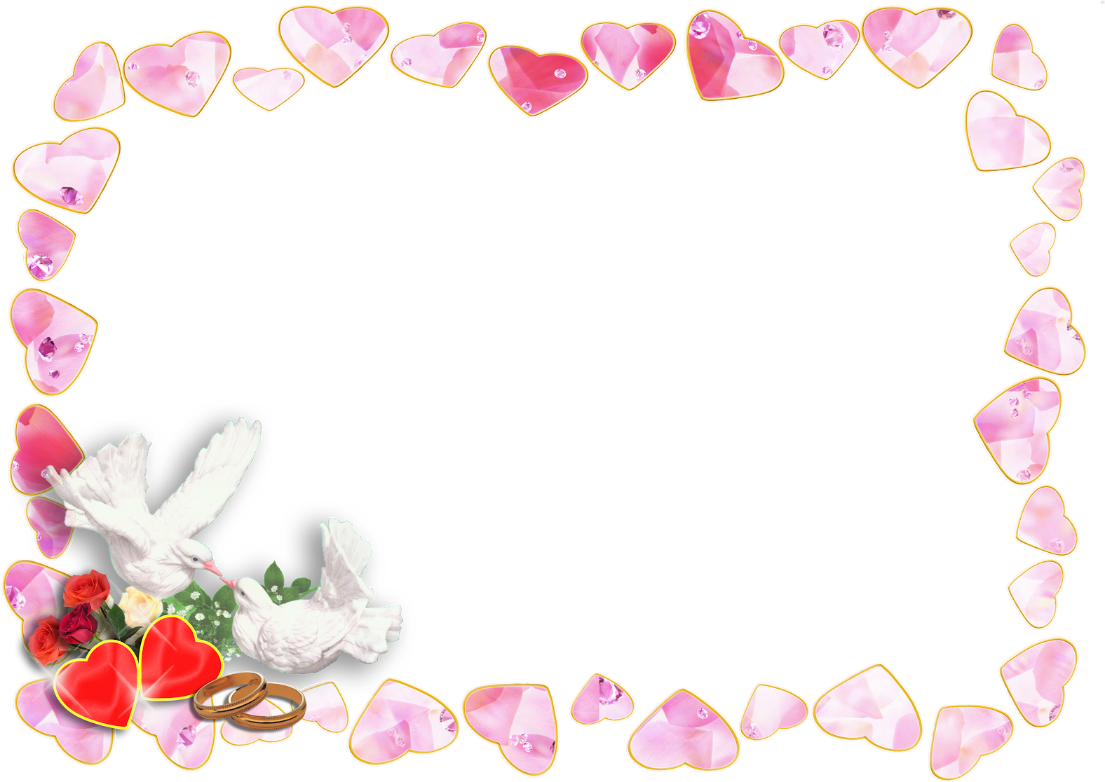 Wedding Frame Free Png - Wedding Frame Png (1600x1115)