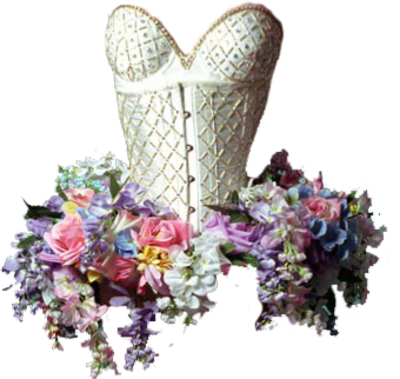 Psd Detail - Mother Nature Flowery Costume Sexy (400x379)
