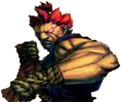 Akuma 1 Psd - Street Fighter 4 Akuma Art (400x337)