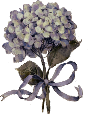 Psd Detail - Barbara Mock - Summer Bouquet Of Blues Ii (308x400)