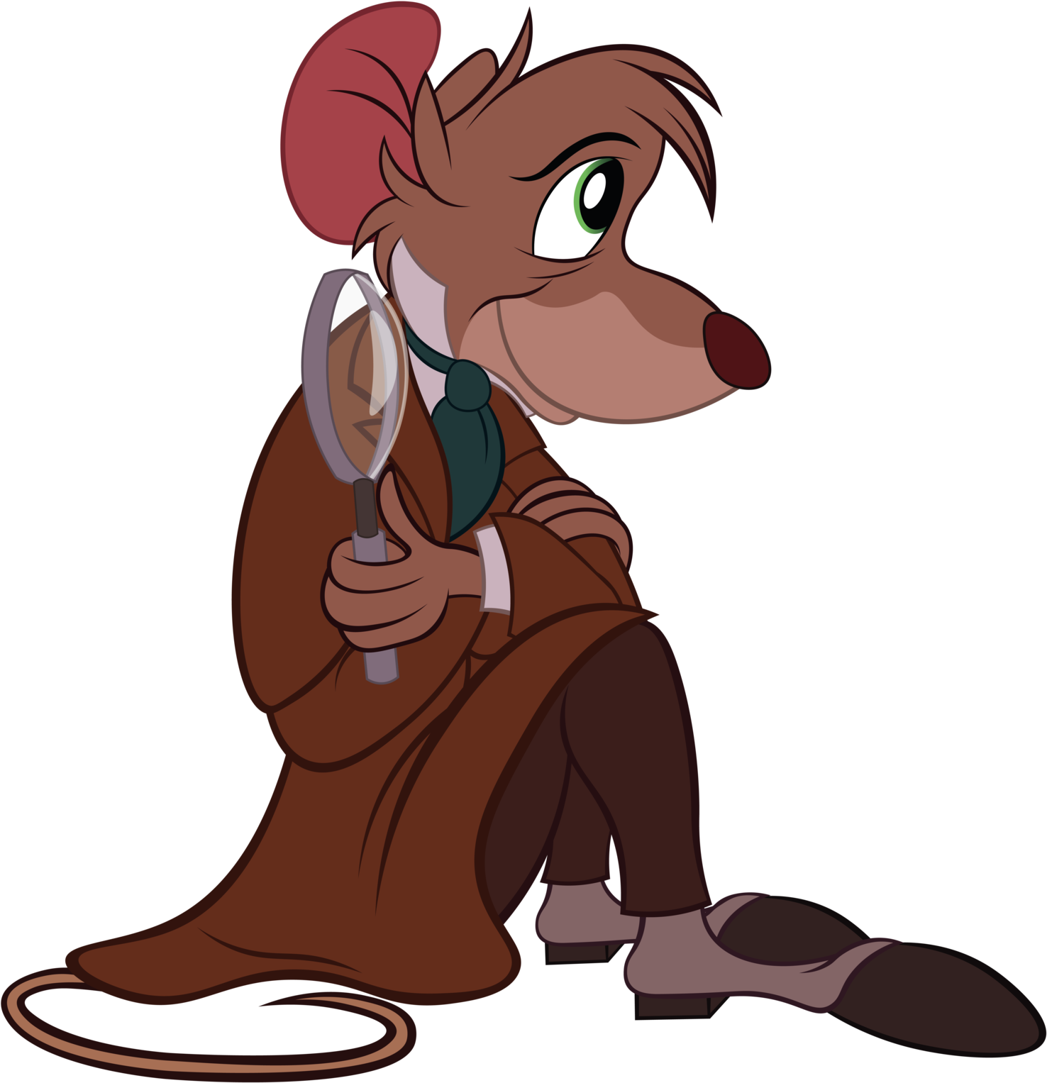 Basil Got Busted By Dragonm97hd Basil Got Busted By - Basil Of Baker Street (1600x1617)