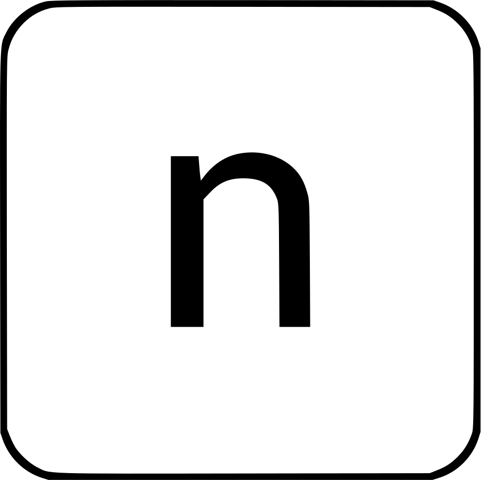 N Lowcase Latin Alphabet Virtual Keyboard Comments - N Lowcase Latin Alphabet Virtual Keyboard Comments (981x980)