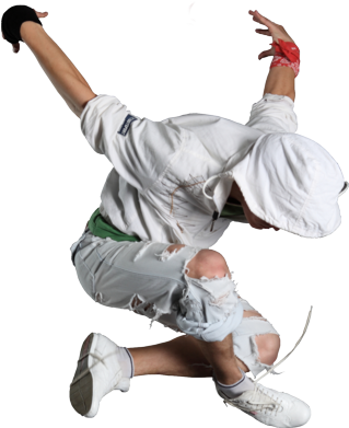 Psd - Hip Hop Dance Png (318x400)