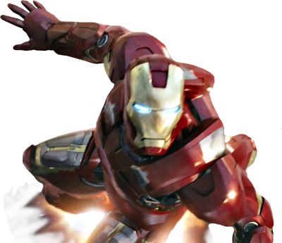 Avengers Iron Man Flying - Iron Man Mark Vii (400x345)