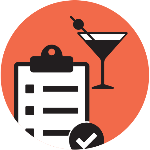 Survey Cocktail Icon - Icon (488x488)
