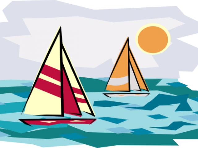 Beach Sunset Clipart - Finger Lakes Sailboats Mug (640x480)