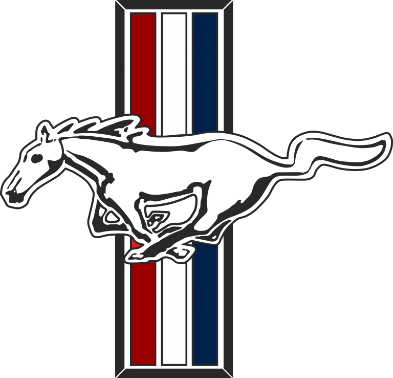 Mustang Logo - Ford Mustang Classic Logo (768x738)