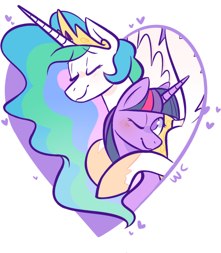 Royal Hugs By Waackery - Cartoon (789x1013)