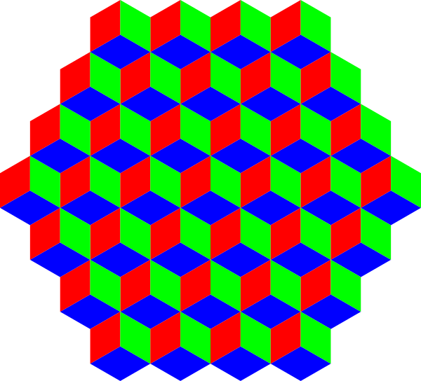 3d Hexagon Clipart 2 By Matthew - 3d Art Clipart (600x544)