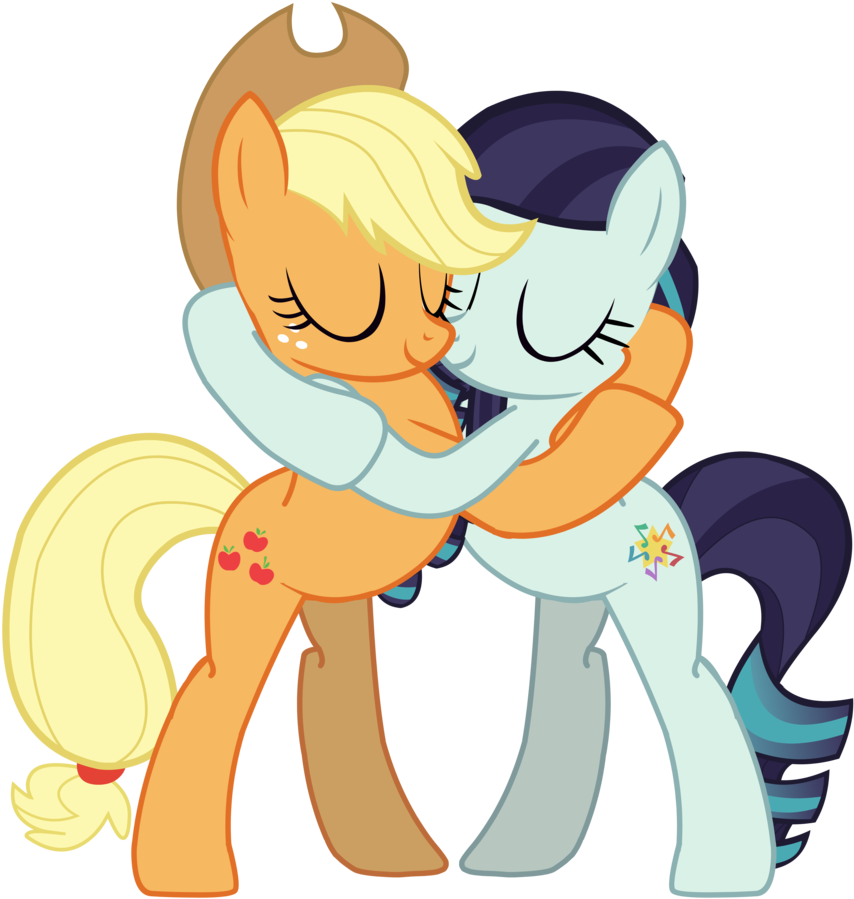 Aj And Rara By Ramseybrony17 - Mlp Rara (875x913)