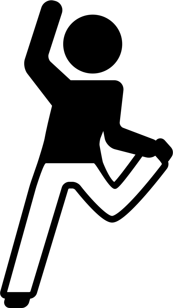 Man Stretching Lef Leg Position Comments - Stretching (550x981)