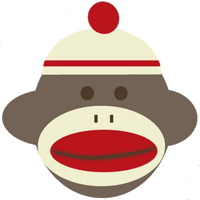 Related For Sock Monkey Clip Art - Sock Monkey Clip Art (400x400)