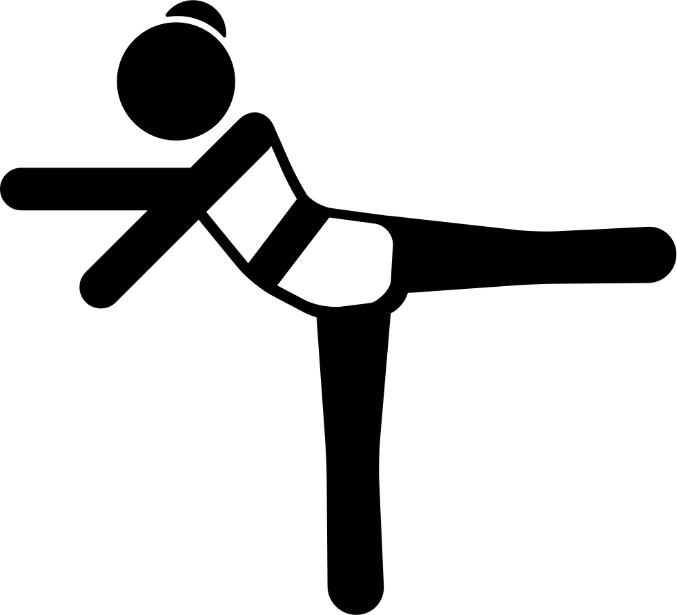 Girl Stretching Left Leg And Arms Comments - Stretching (981x892)