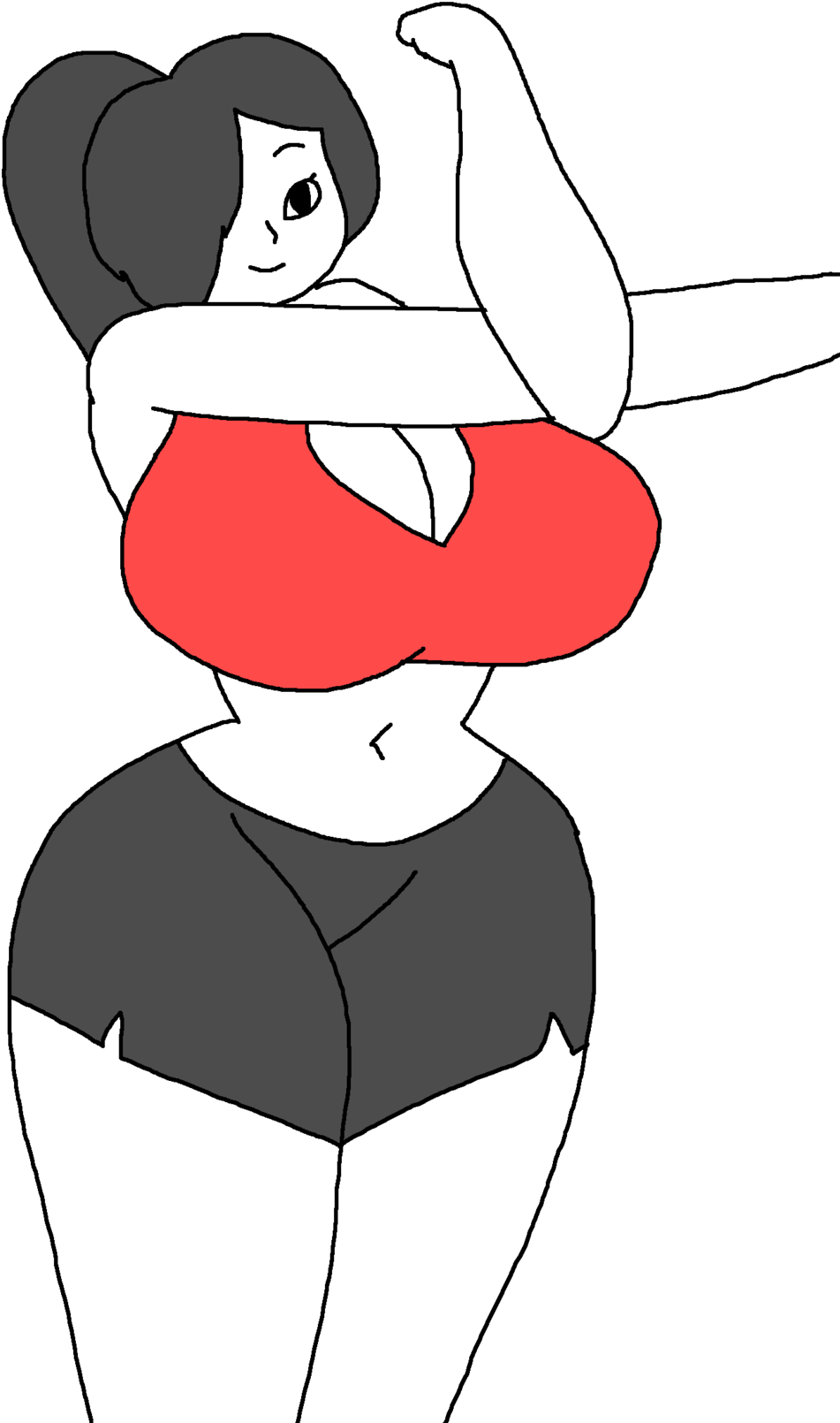 Portalmasterdan64 Stretch Those Shoulders By Portalmasterdan64 - Cartoon (1024x1680)
